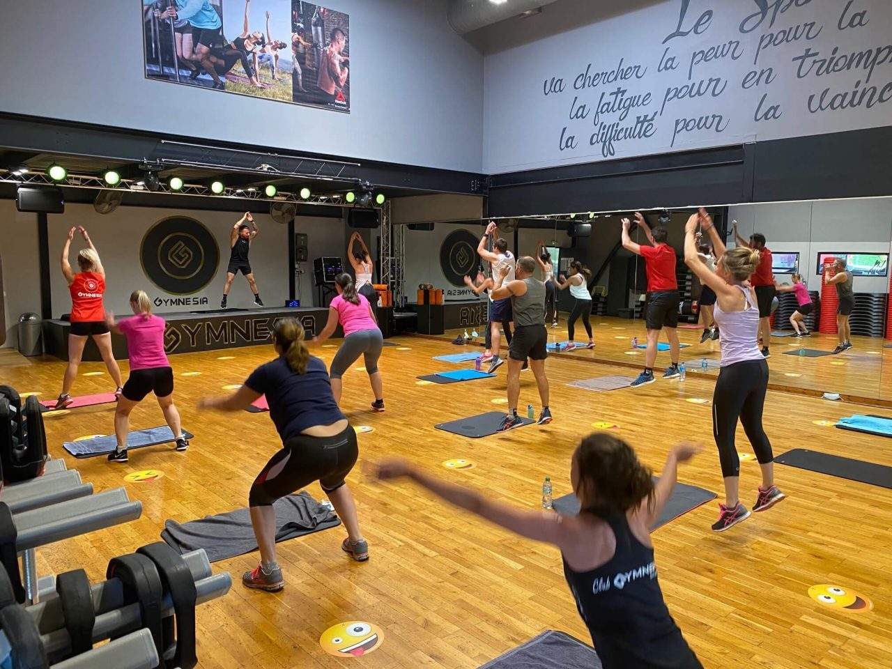 Cours collectif à Gymnesia Crolles