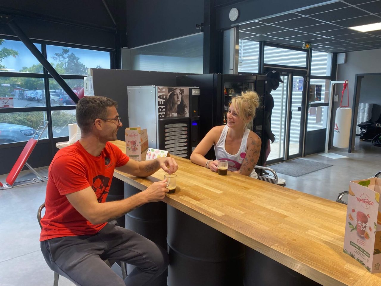 Espace détente à Gymnesia Crolles