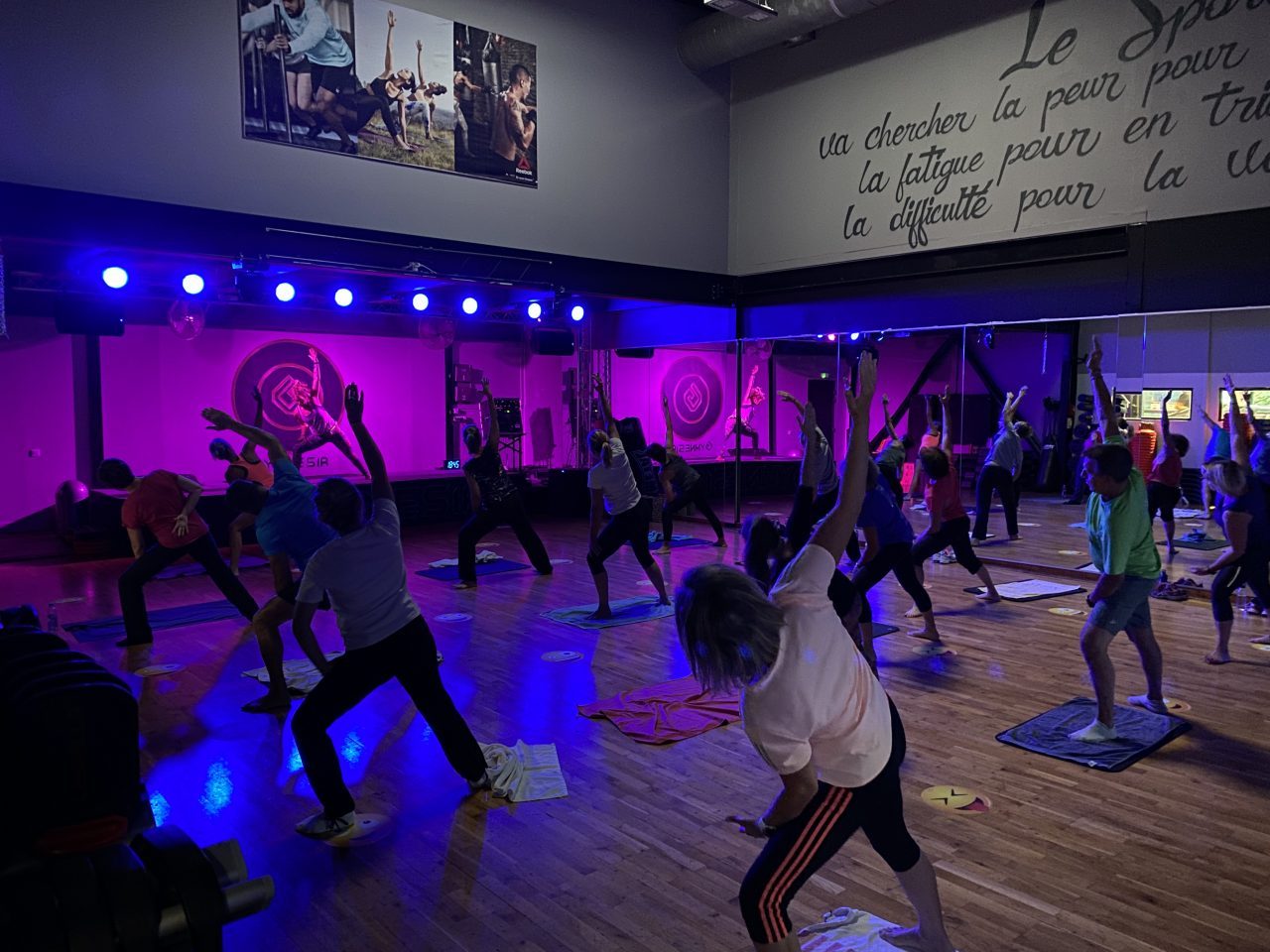 Photo du cours collectif de Body Balance à la salle de Gymnesia Crolles