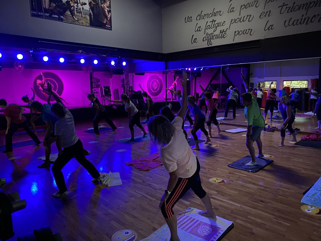 Photo du cours collectif de Body Balance à la salle de Gymnesia Crolles