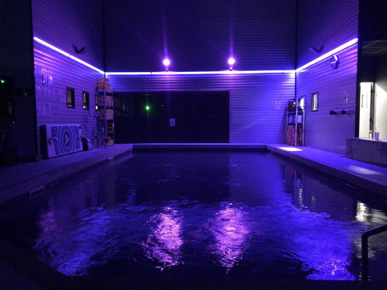 Piscine ambiance cosy Gymnesia Crolle