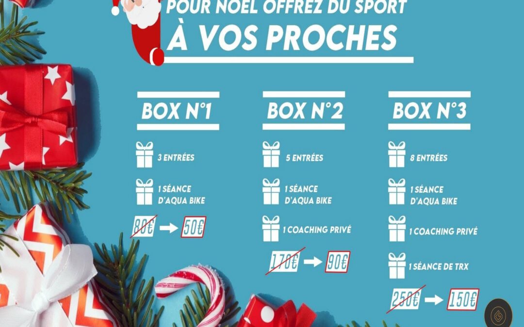 Découvrez les box de Noël Gymnesia ! 🎁