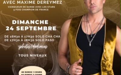 Stage de danse avec Maxime Dereymez