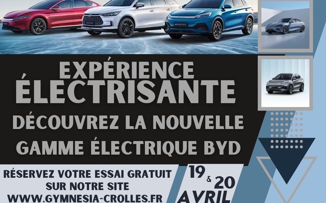 Découvrez la toute nouvelle gamme de voitures électriques BYD